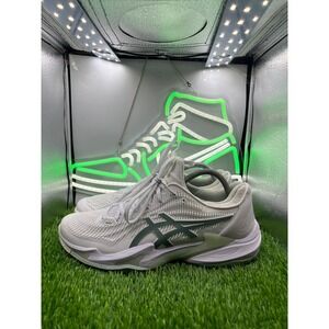 Asics 2024 Court FF 3 All Court Womens 9.5 Tennis Shoes 1042A220 White Green